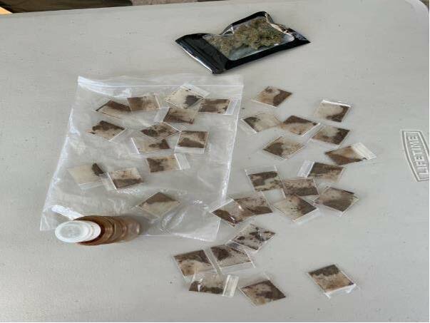A portion of the drugs seized in Guadalupe by the Maricopa County Sheriff's Office.