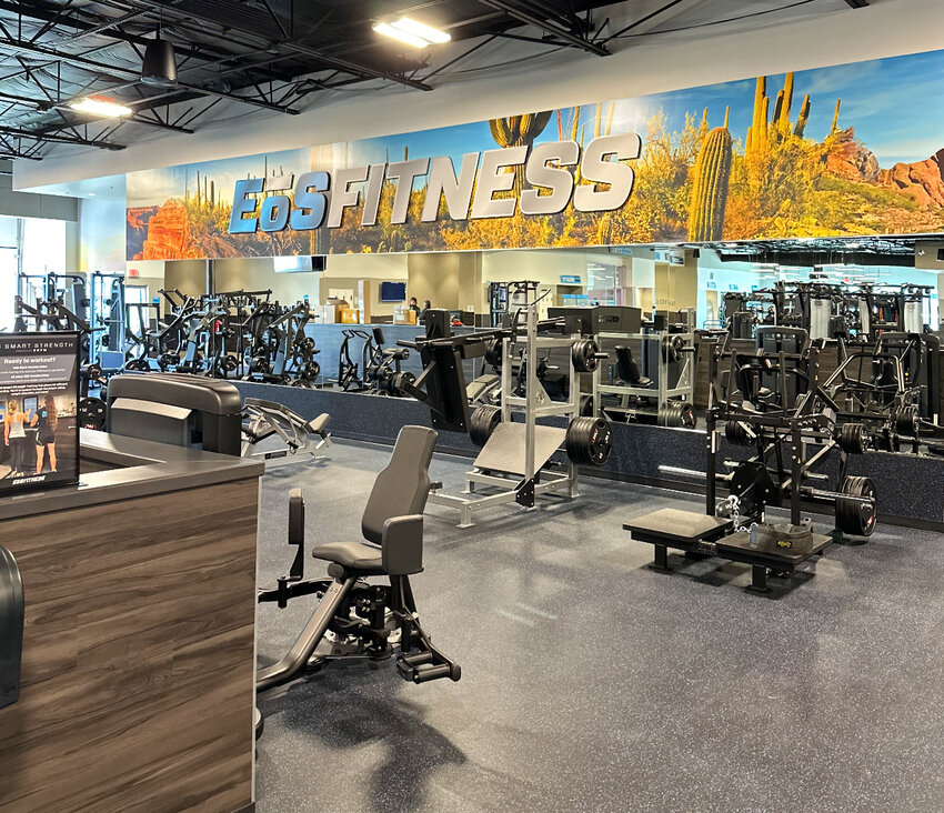 This EoS Fitness gym opened March 21 in the Glendale Plaza just west of the intersection of 43rd and Glendale avenues.