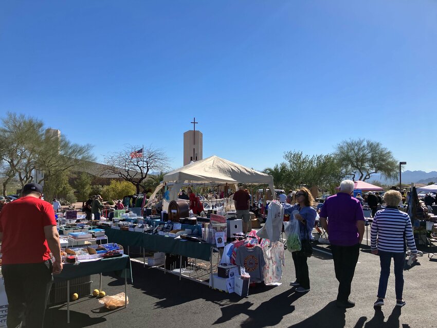 The final day for Presby Pickin&rsquo;s flea market until next season is Saturday, April 6, in the Fountain Hills Presbyterian Church parking lot.