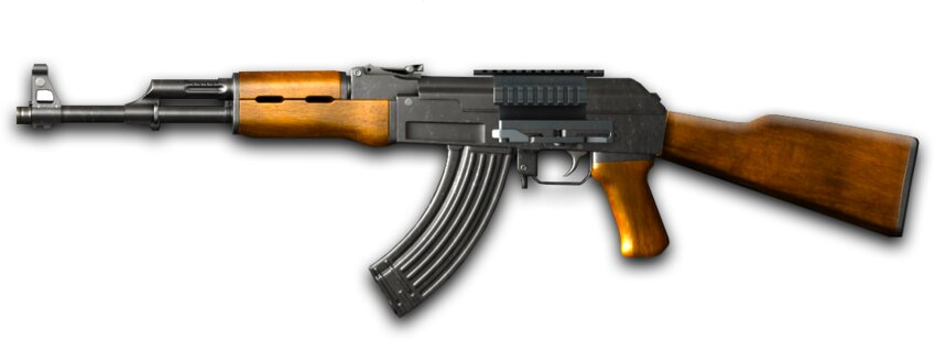 On example cited in the lawsuit is that SnG Tactical in Tucson made a cash sale of an individual of six AK-47 rifles, like the one pictured, including five of the same model, over the course of approximately one week in September 2018. (NotLessOrEqual, CC0, via Wikimedia Commons)