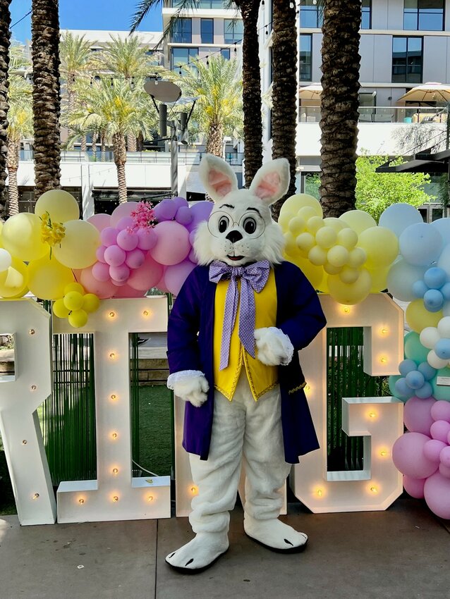 The Easter Bunny will hold his Hide and Peep Easter egg hunt in the Scottsdale Quarter from 11 a.m. to 2 p.m. March 30.