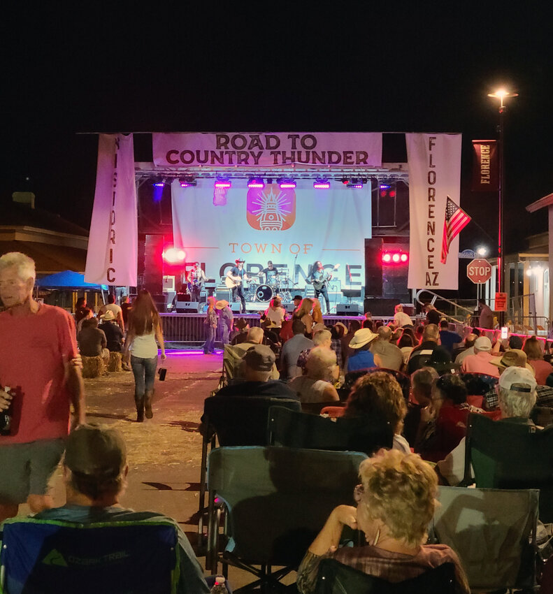 The town of Florence has a user agreement with the owner of a vacant lot at 383 N. Main St. to hold events such as &quot;Road to Country Thunder.&rdquo;