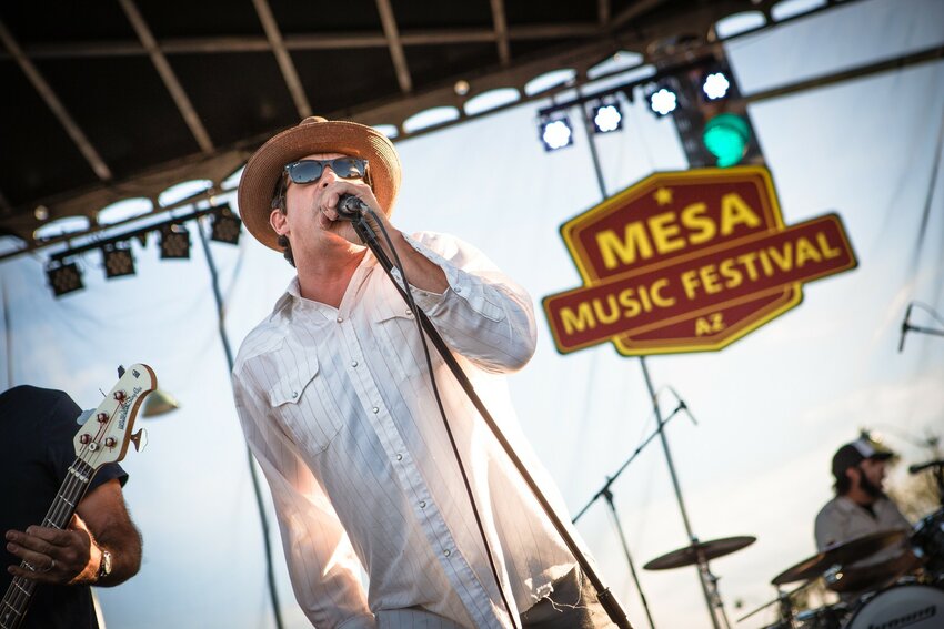 A performance at the Mesa Music Festival.