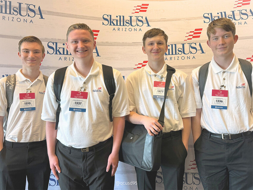 The Eastmark High team showcased its talents at the Phoenix Convention Center during SkillsUSA Arizona on March 28 and 29.