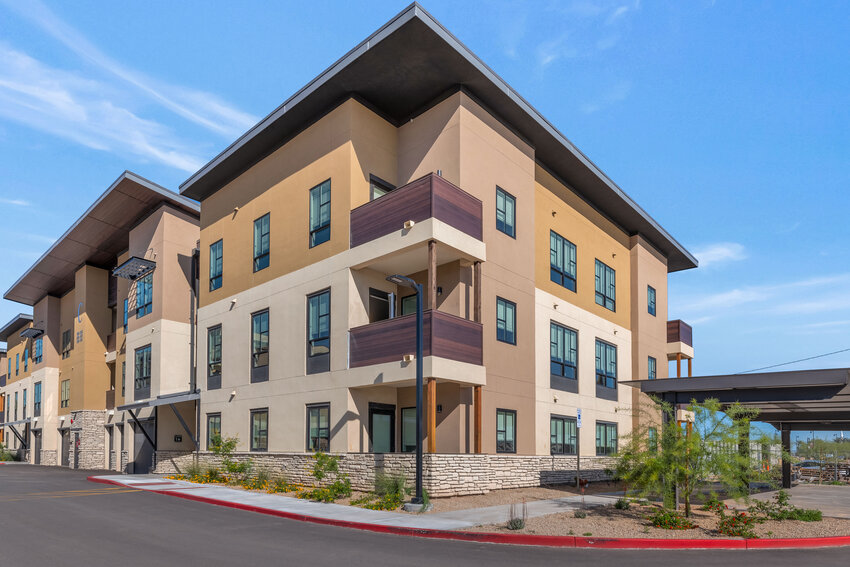 Jackson Dearborn Partners, a Chicago-based developer, announced the opening of Solace at Ballpark Village, an upscale 211-unit multi-family development in Goodyear.