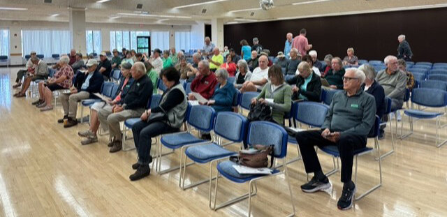 Nearly 80 individual attended the Sun City West Desert Garden Club&rsquo;s March 28 workshop on &ldquo;Irrigating Different Plants of Different Watering Needs with One Valve.&rdquo; The presenter was Jonathan Manning, a certified arborist since 2008 and Elgin Nursery manager.
