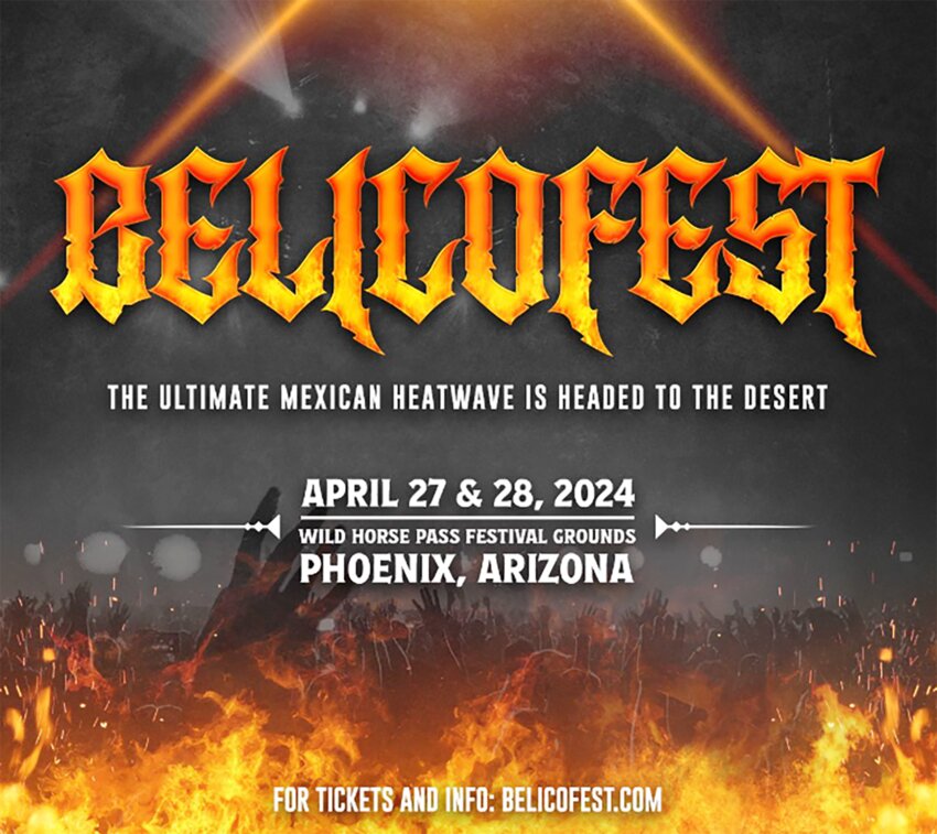 Saturday and Sunday, April 27 and 28, Wild Horse Pass will host an event called Belicofest that will highlight Mexican regional music.