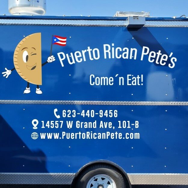 Puerto Rican Pete&rsquo;s will be in Sun City West 10 a.m.-4 p.m. from Wednesday, April 10, to Friday, April 12, parked near the north entrance of Lizard Acres Pub, 19803 R.H. Johnson Blvd.