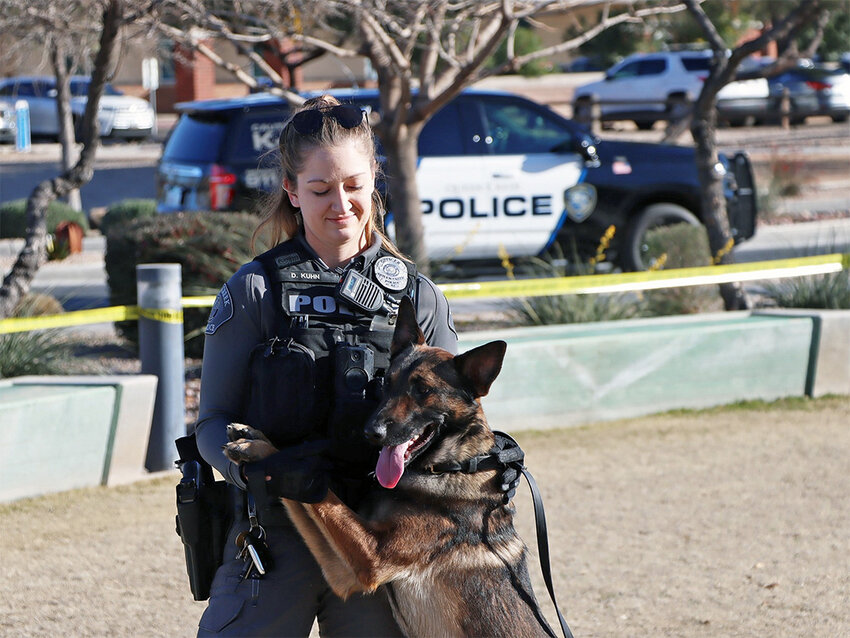 Watch K9s in action during Queen Creek's Public Safety Day on April 6.