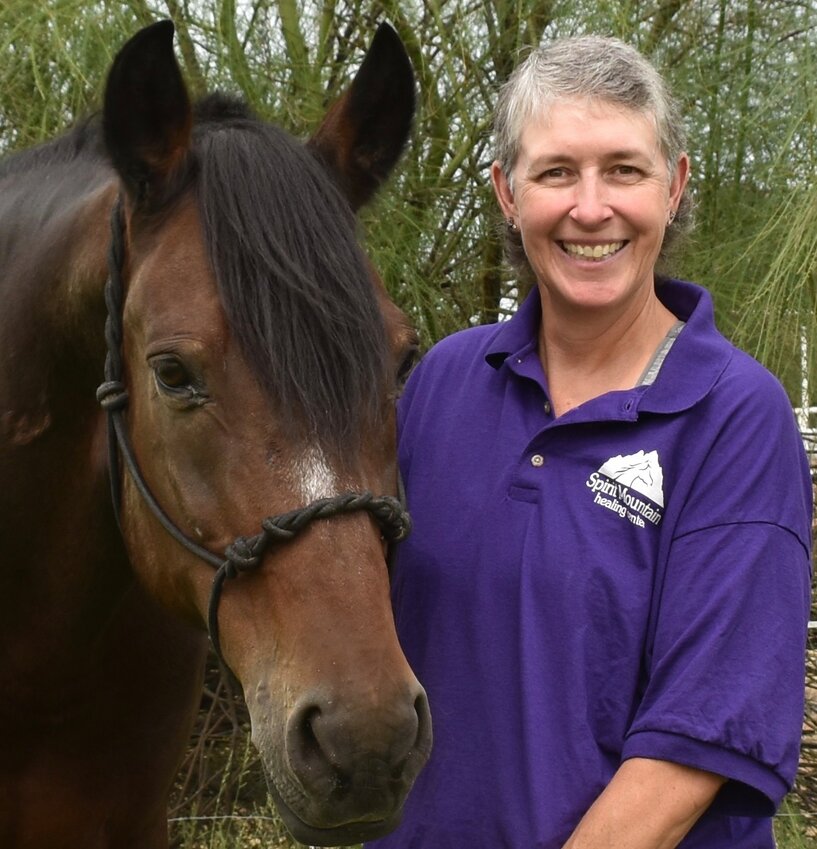 Michelle Goss practices &ldquo;Equine-Assisted Learning and Therapy&rdquo; at Spirit Mountain Healing Services.