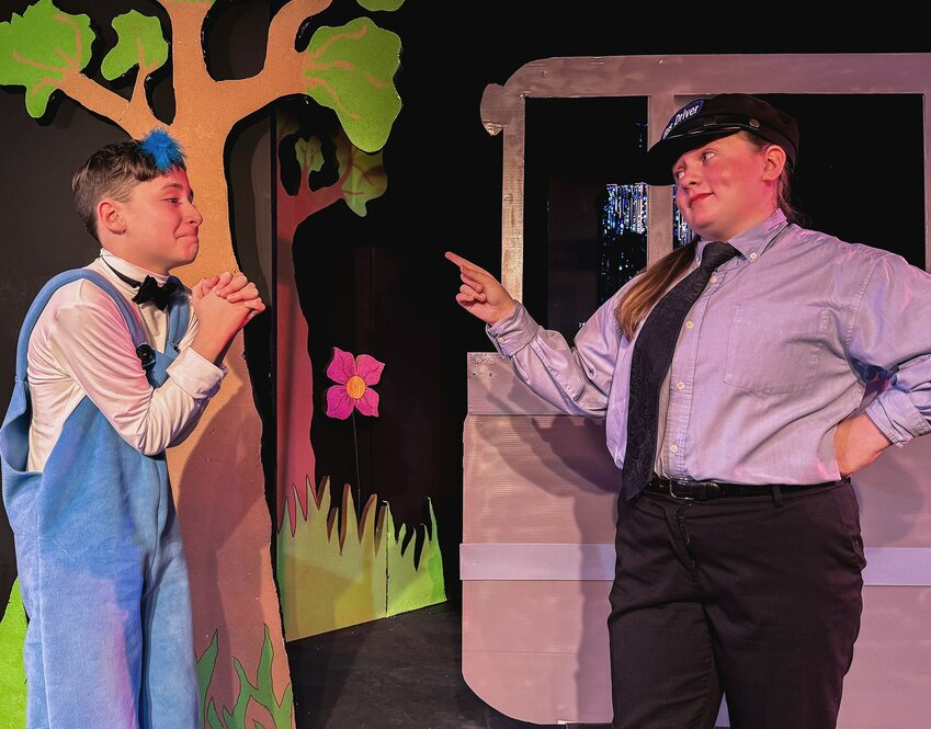 From left, Matthew Schmidt and Jordan Abrams cast in the Fountain Hills Youth Theater season finale, &ldquo;Don&rsquo;t Let the Pigeon Drive the Bus! The Musical,&rdquo; playing April 26 through May 5.