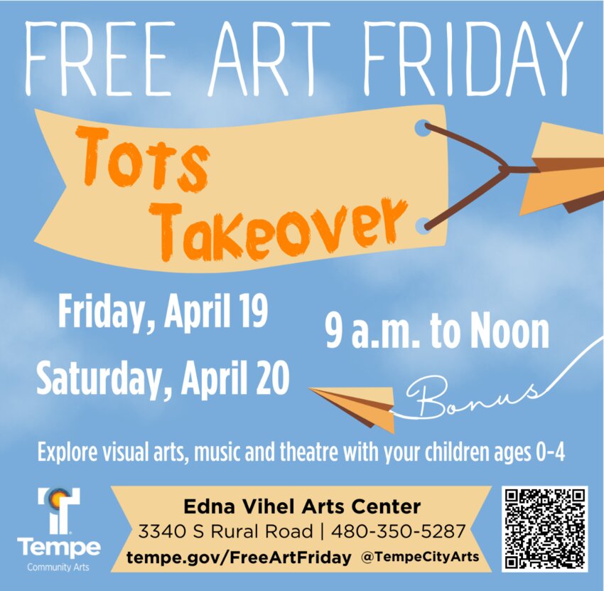 Tempe hosts an additional day as part of its Free Art Friday offering this month.