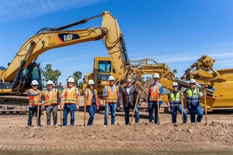 Scottsdale-based Greenlight Communities held a groundbreaking for a new Streamliner Community in Peoria April 4 at 87th and Peoria avenues.