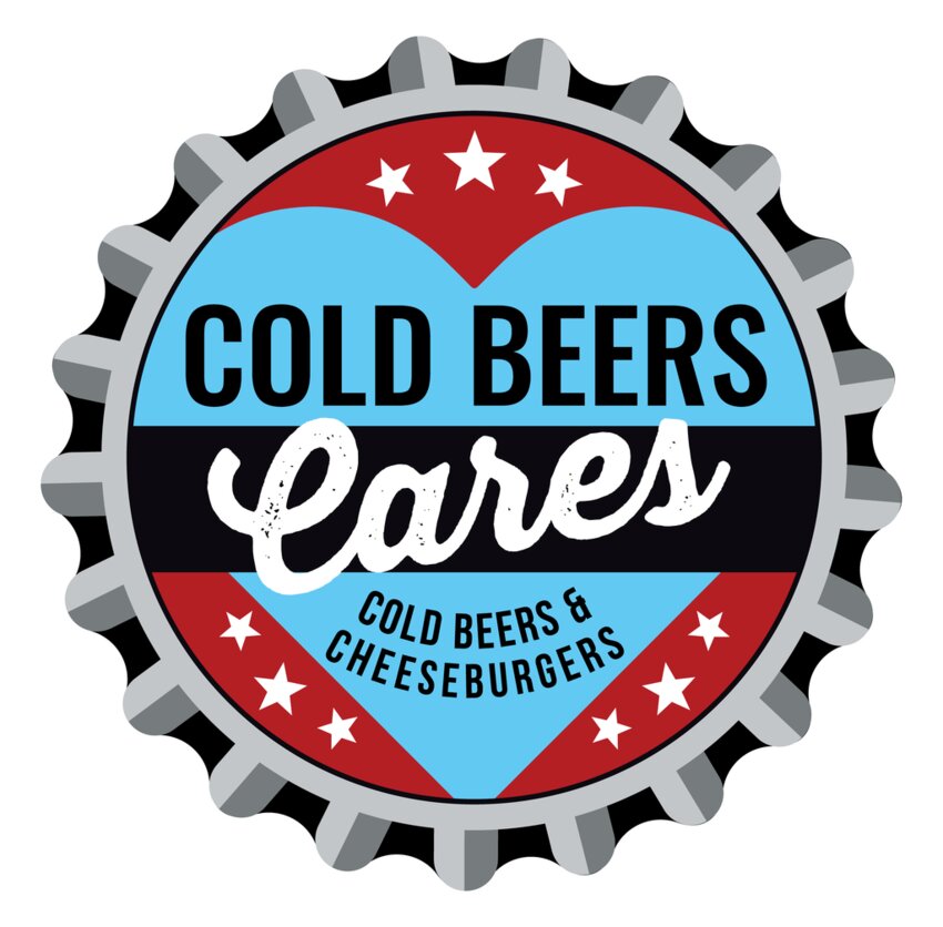 As part of it’s Cold Beers Cares initiative, Cold Beers and Cheeseburgers present a $5,100 check to the Arizona Law Enforcement Canine Association April 16.