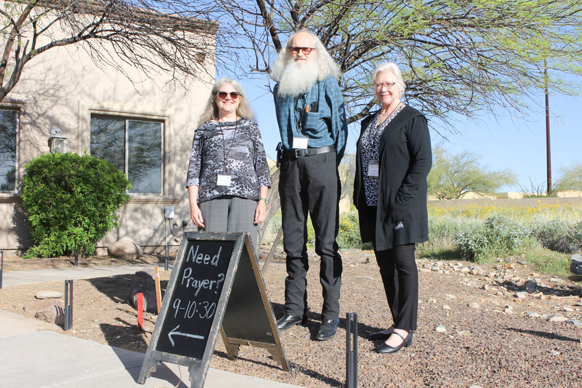 From left, co-directors Deborah and Steven Bigler along with team member Joyce Miller are the faces of the Northeast Valley Healing Room in Fountain Hills.
