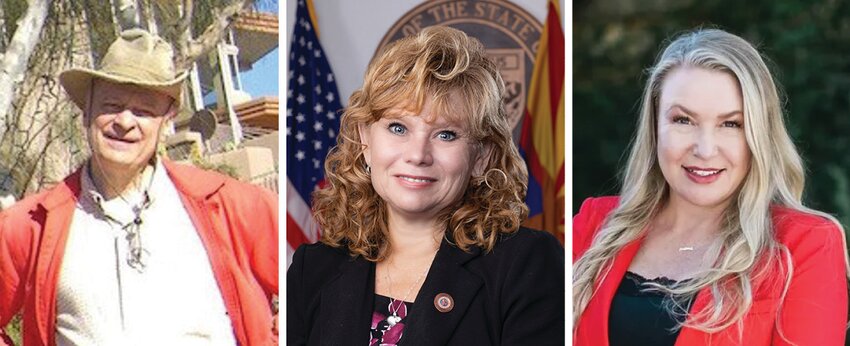 Kenneth R. Bowers Jr., incumbent Christine Marsh, and Carine Werner are running for the Arizona State Senate from District 4.