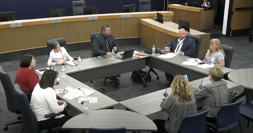 The Gilbert Public Schools Governing Board discusses employee pay increases for fiscal year 2024-25.