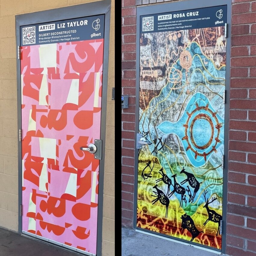 Gilbert has added to its &quot;Community Canvas&quot; in the Heritage District.