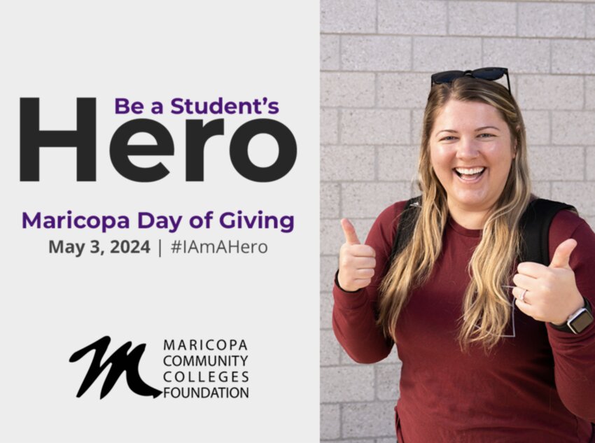 Maricopa County Community College District aims to raise $205,000 district-wide to directly support its students.