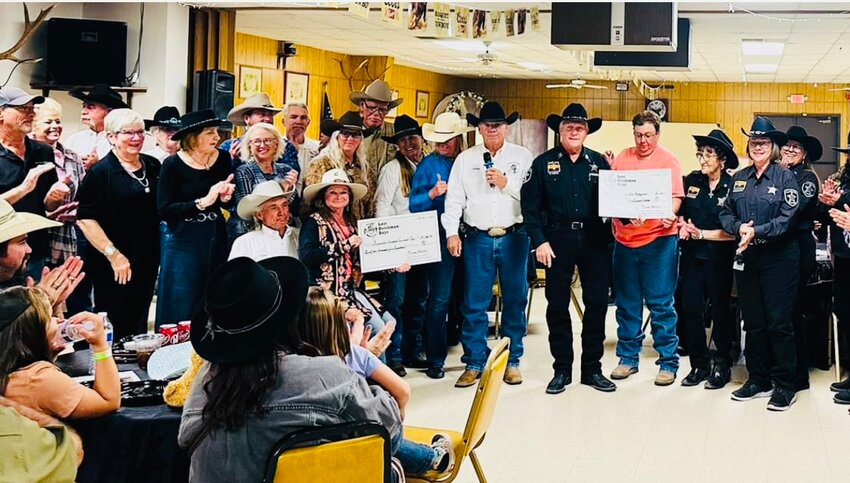The Apache Junction Mounted Rangers and the Superstition Mountain Promotional Corp. put on the Lost Dutchman Days Rodeo and associated events. This image is from the wrap-up dinner.