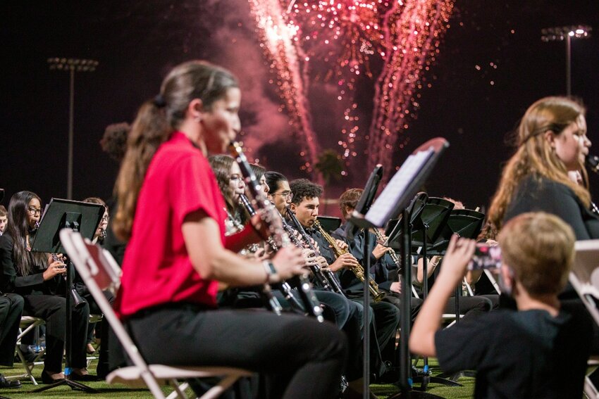 Enjoy live performances by Tempe Union High School District bands at Music Under the Stars on April 26.