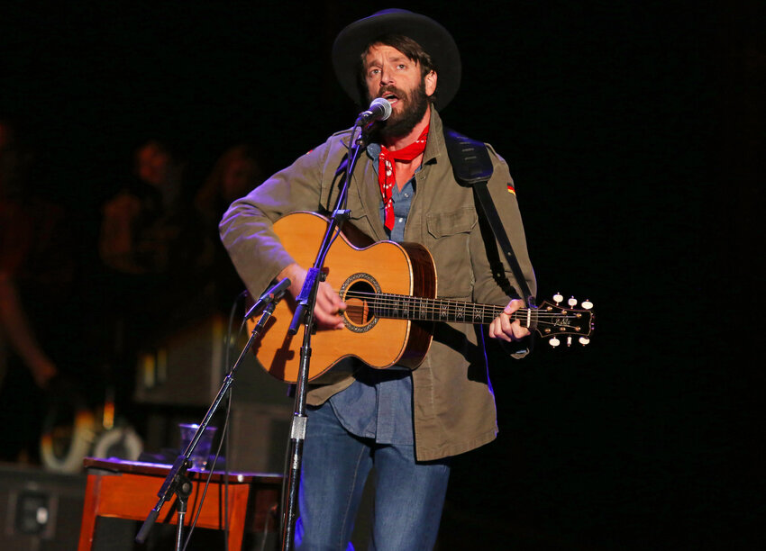 This Oct. 20, 2012 photo shows Ray LaMontagne performing at the Bridge School Benefit Concert at the Shoreline Amphitheatre in Mountain View, California.