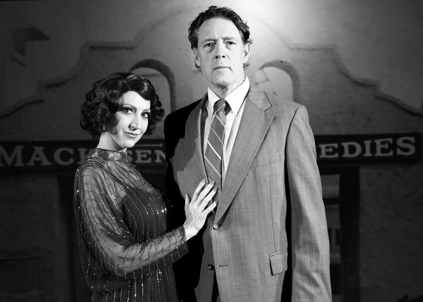 From left, Rochelle Barton and Rob Stuart star in Fountain Hills Theater&rsquo;s &ldquo;Mack and Mabel&rdquo; playing May 17 through June 2.