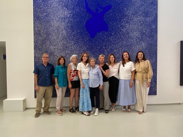 PV Arts Board tours Rotraut Gallery in Paradise Valley.