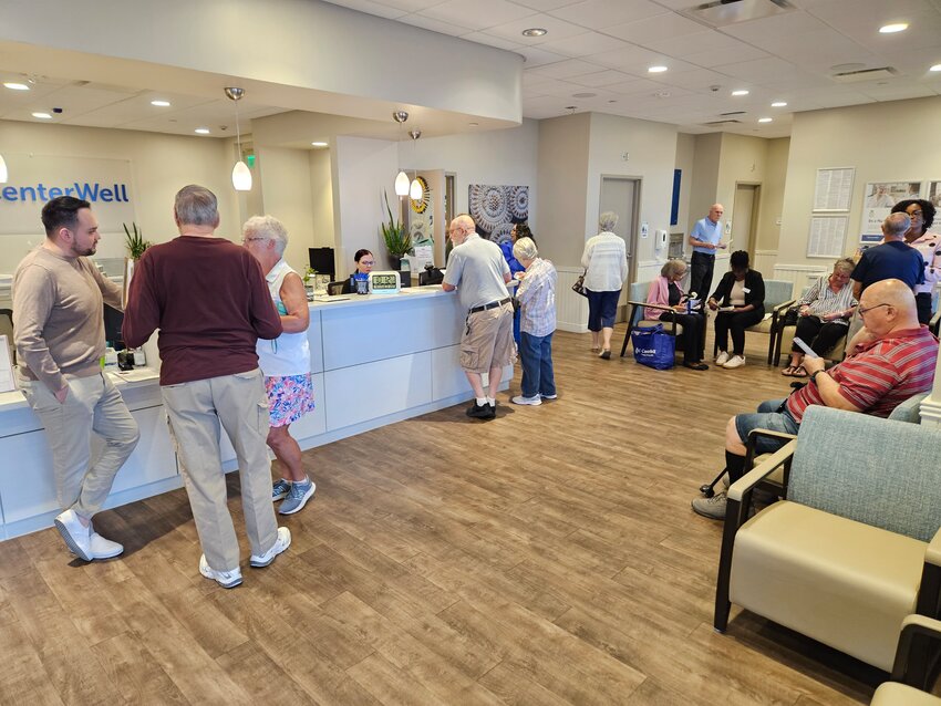 The CenterWell Senior Primary Care location in Sun City was well attended during its open house April 17.