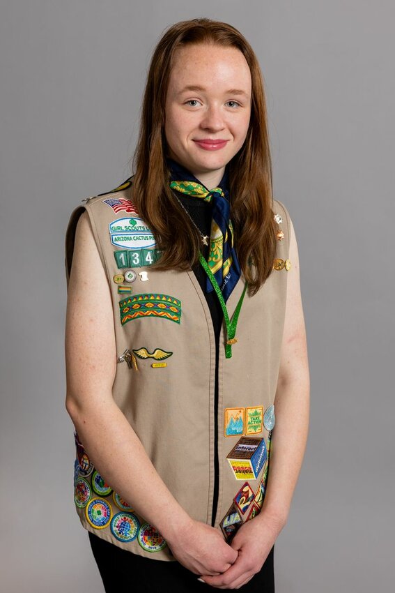 The 2024 Surprise-area Gold Award Girl Scouts was Adhelle Kellogg for her project, called &ldquo;Pride Affirmation Walk.&rdquo;