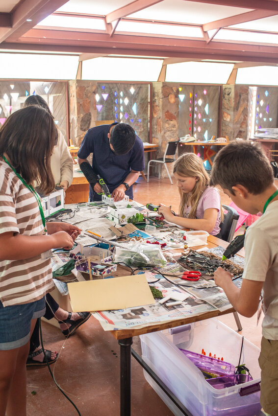 Camp Taliesin West will offer a selection of STEAM-related classes for students from kindergarten through 12th grade this summer.