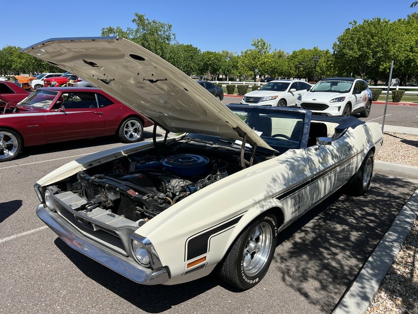 Classic cars filled the parking lot at The Watermark at Morrison Ranch's recent car show.