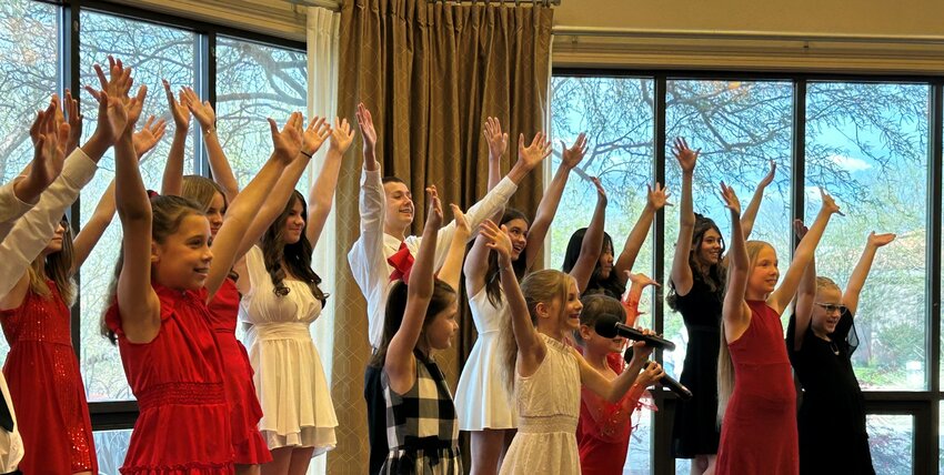 Paige Productions Youth Theater&rsquo;s All-Stars Performance Team at Post Acute Care.