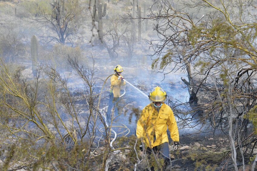 Heading into the summer, the potential for wildfires grows. (Independent Newsmedia file photo)