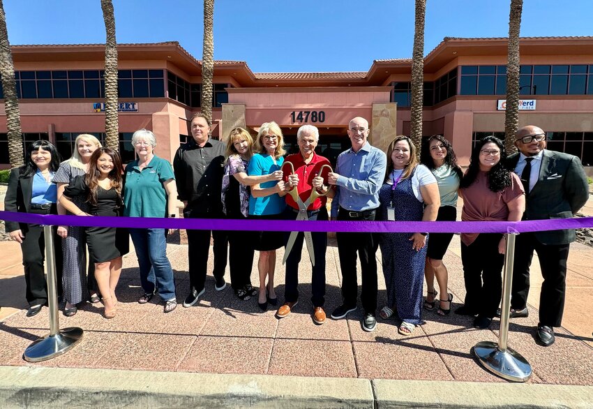 Savior Hospice, 14780 W. Mountain View Blvd., Suite 206, opened its doors with an official ribbon cutting on April 25.
