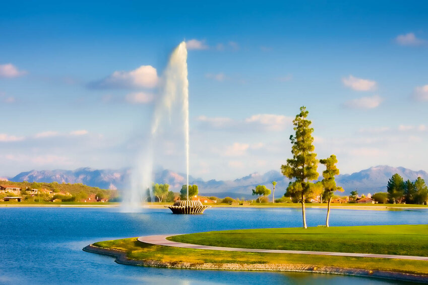 &ldquo;The Fountain&rdquo; by Fountain Hills Photography Club member John Barra. The club will hold its annual exhibition at the Community Center through the month of May.
