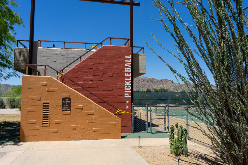 There are four pickleball courts that have been converted from tennis at Sanctuary Camelback Mountain in Paradise Valley. Other courts have been brought to the town's attention about noise, traffic, and commercial use.