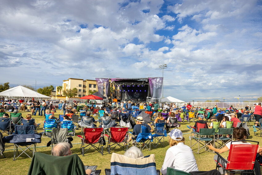 A little more than 6,000 people attended the Out of the Park Music Festival at Mark Coronado Park on April 23.