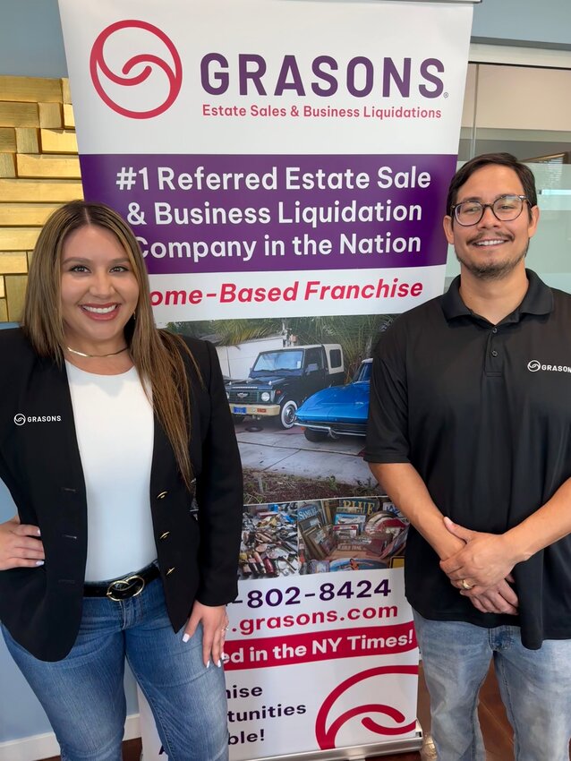 Angelica Olea and Derrik Roberts have opened the Gilbert franchise of Grasons.