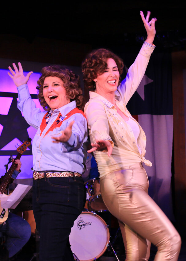 From left, Dyana Carroll plays Louise Seger and Britt Powell as Patsy Cline in &ldquo;Always, Patsy Cline,&rdquo; which has been extended at the Fountain Hills Theater from June 14 to July 7.