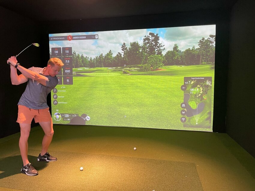 The Back Nine is a high-tech, indoor golf practice facility that held its ribbon cutting May 2 at 2580 W. Chandler Blvd., in the Chandler Festival center that includes Nordstrom Rack.