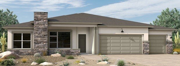 The Cortessa model from David Weekley Homes is now open daily for tours in Sentiero at Windrose in Waddell.