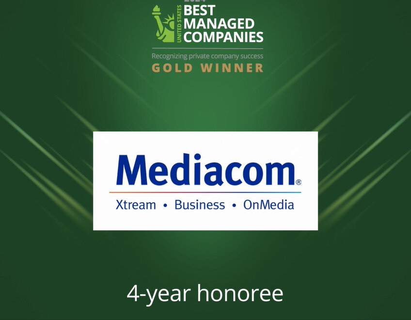 In conjunction with this year&rsquo;s award, Mediacom received a special designation as a 2024 US Best Managed Company Gold Standard Winner, which honors organizations that have been recognized for four or more years as US Best Managed Companies.