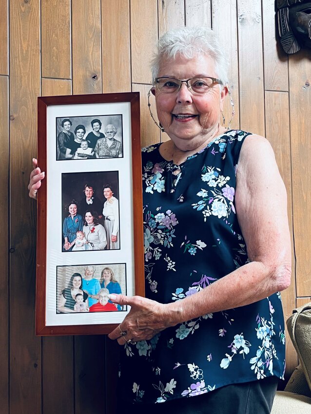 Bonnie Boyce-Wilson, Sun City West resident, celebrates four generations.