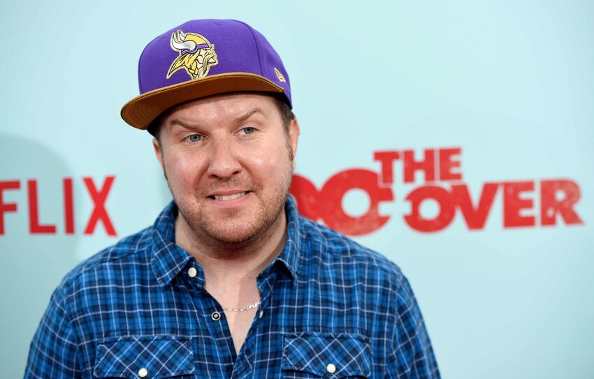Nick Swardson poses at the premiere of &quot;The Do-Over&quot; at the Regal LA Live theaters on May 16, 2016, in Los Angeles.