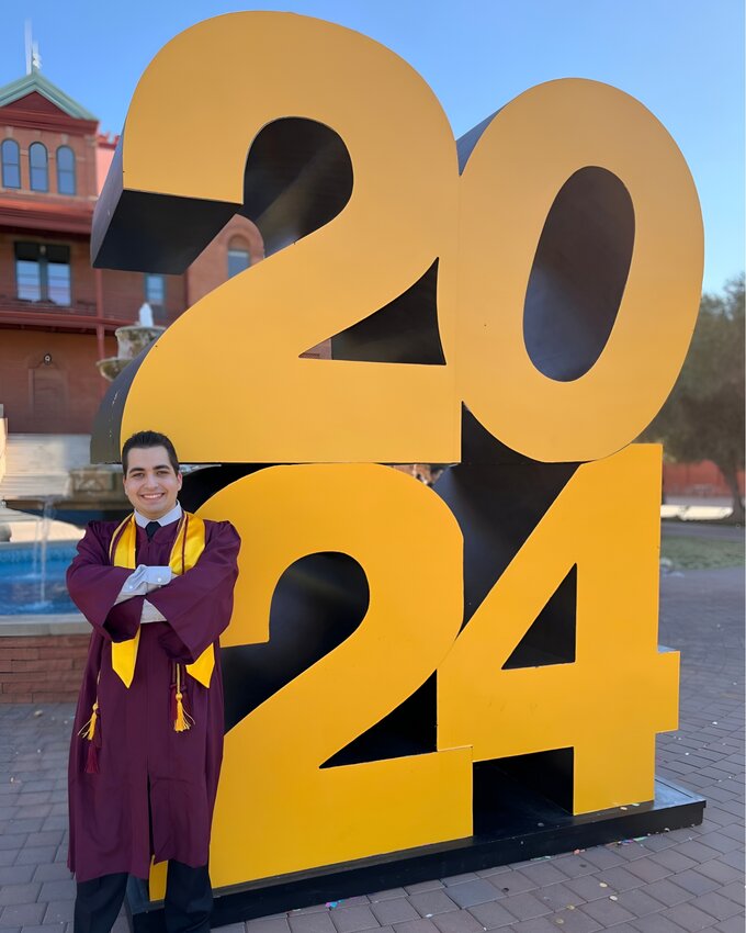 Scottsdale resident Jake Okun recently graduated summa cum laude from the Fulton School of Engineering and the School of Manufacturing Systems and Networks at ASU.