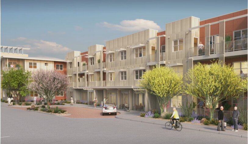 The Scottsdale Development Review Board approved the aesthetics of the Headwaters 55-and-over independent living facility, located at 13870 N. Frank Lloyd Wright Boulevard, which will include Frank Lloyd Wright influenced details.