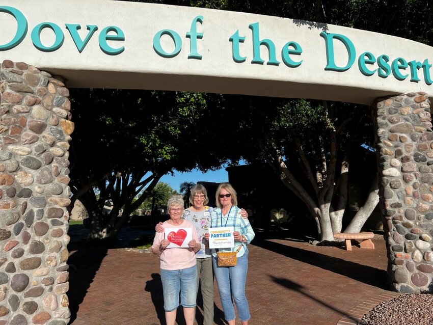 Members of Dove of the Desert United Methodist Church in Glendale volunteered to provide overnight shelter and meals for local families experiencing homelessness, as part of its work with Family Promise of Greater Phoenix.