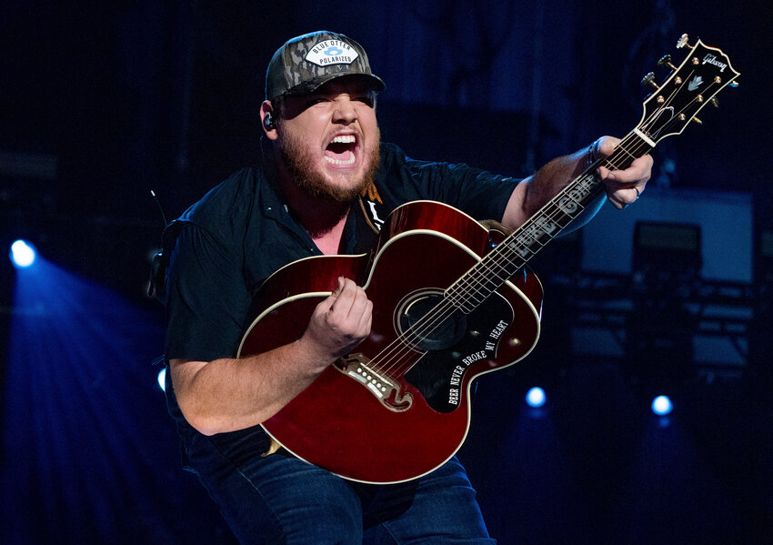 Luke Combs performs during CMA Fest on June 11, 2022, in Nashville, Tennessee.