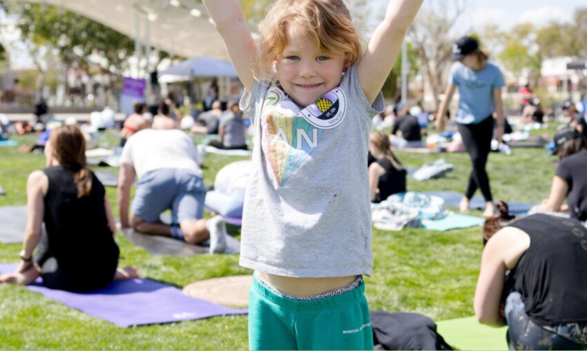Phoenix Children's At One Yoga Festival will be held at Mullett Arena on Sept. 14.